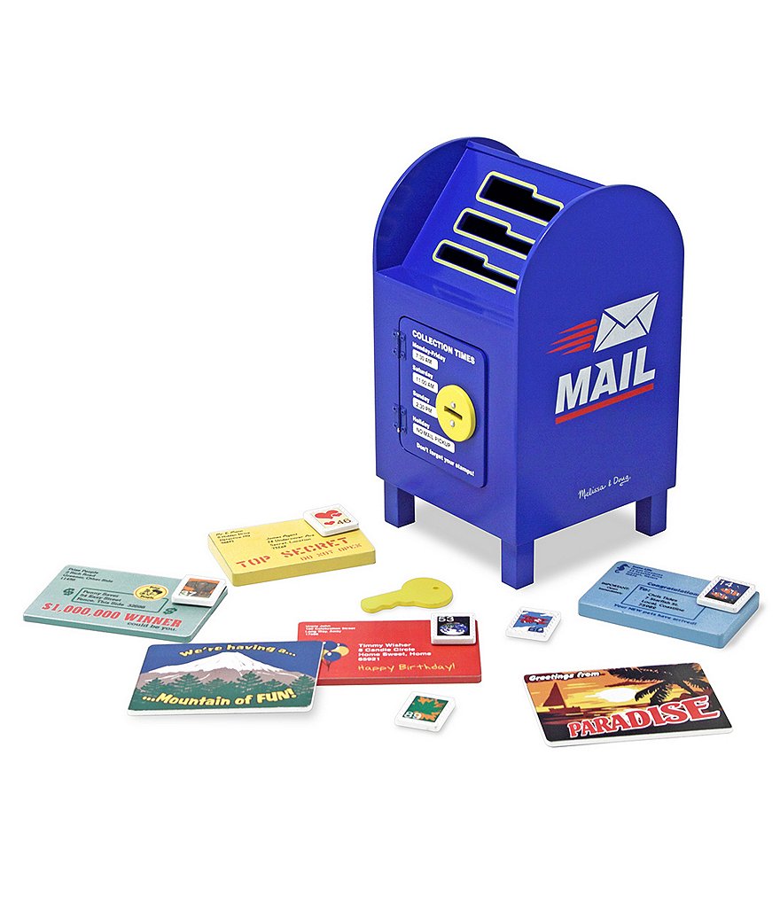 Melissa & Doug Stamp & Sort Mailbox Playset
