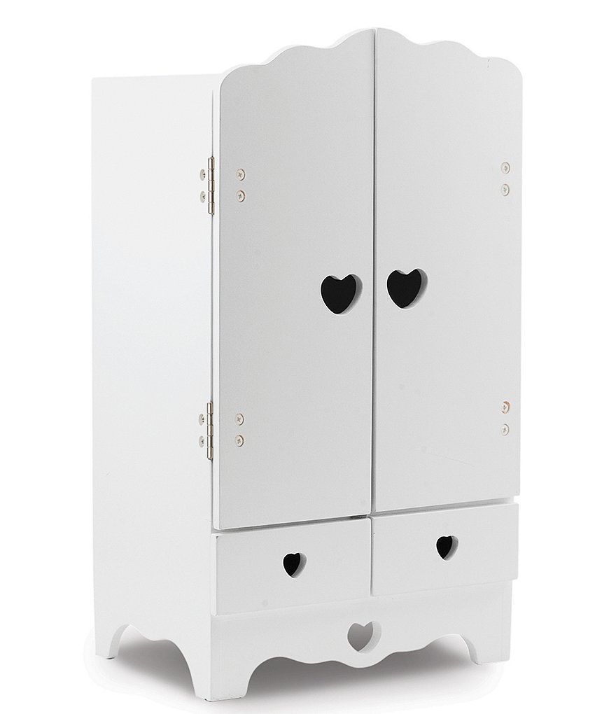Melissa & Doug Wooden Doll Armoire