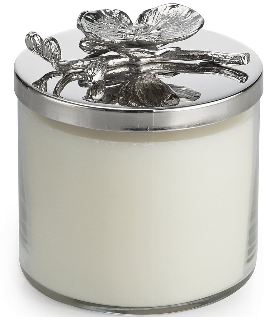Michael Aram White Orchid Decorative Jar Candle