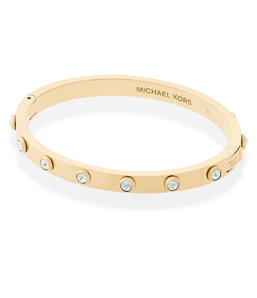 Michael Kors Haute Hardware Hinged Bangle Bracelet