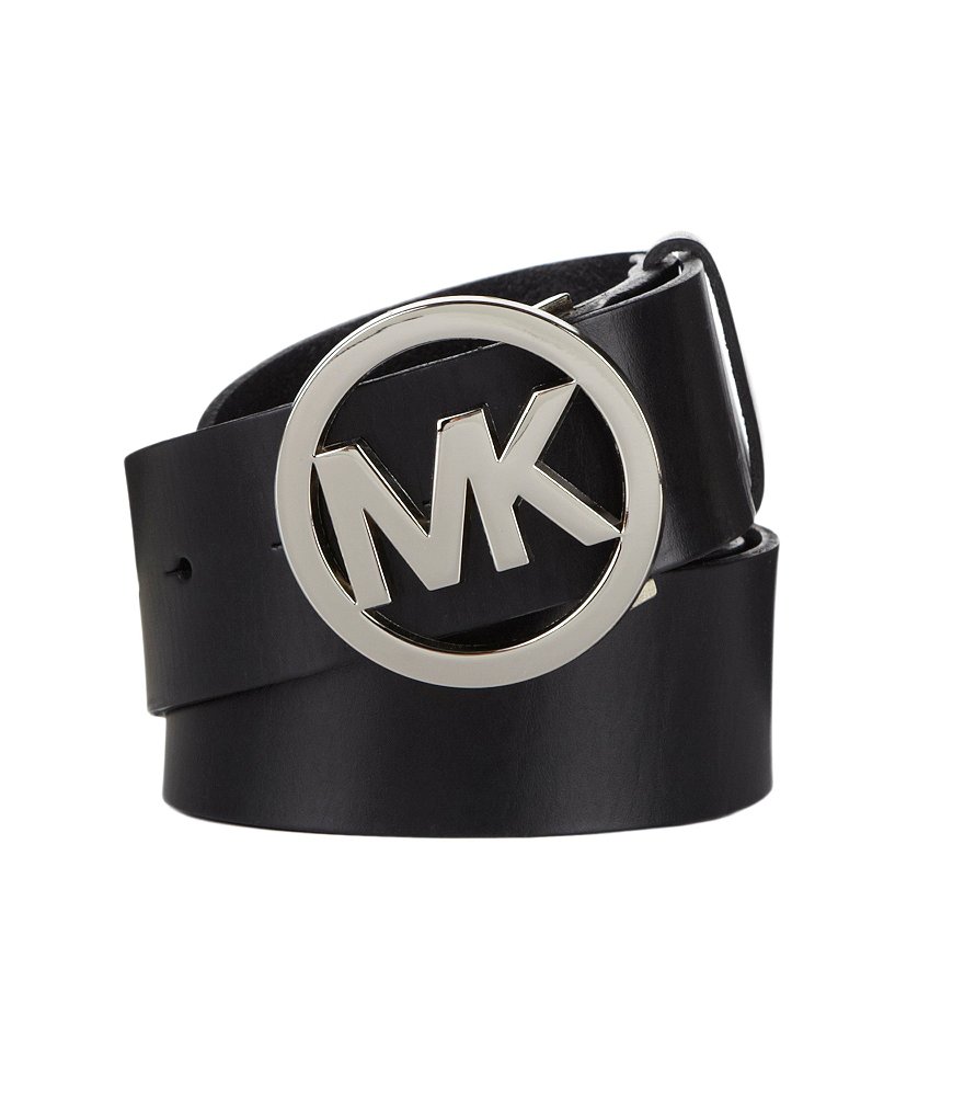 mk logo belt mens