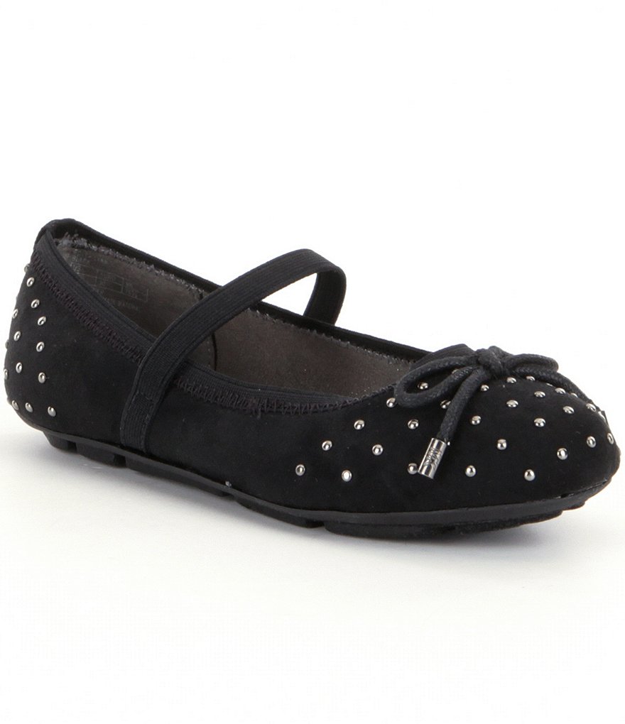 MICHAEL Michael Kors Girl´s Rover Lynn Bow & Embellished Mary-Jane Flats
