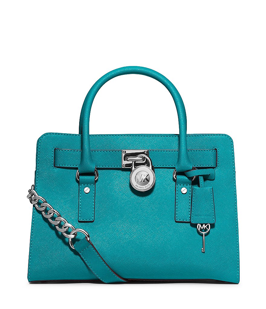 MICHAEL Michael Kors Hamilton East/West Chain Strap Satchel
