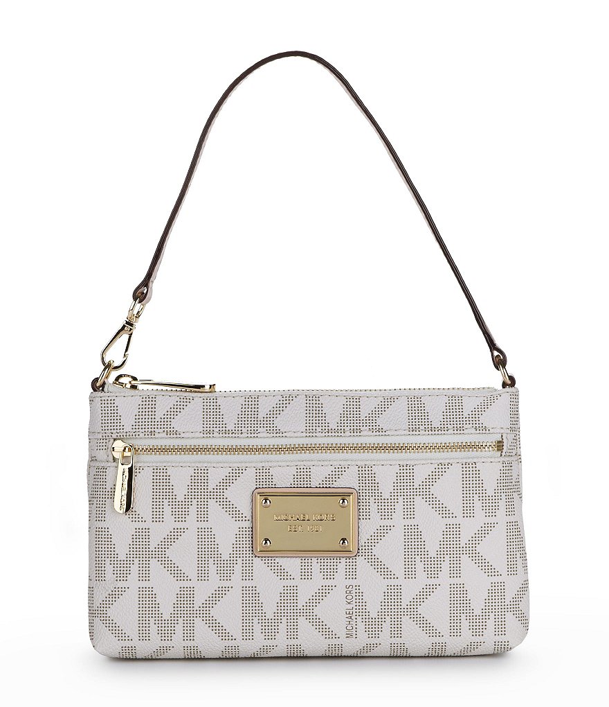 MICHAEL Michael Kors Jet Set Signature Large Wristlet