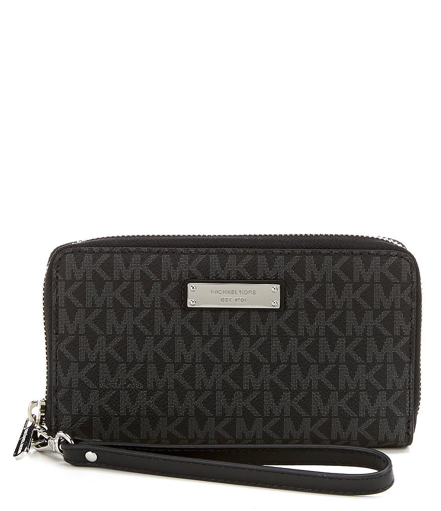 MICHAEL Michael Kors Jet Set Signature Multifunction Phone Wallet
