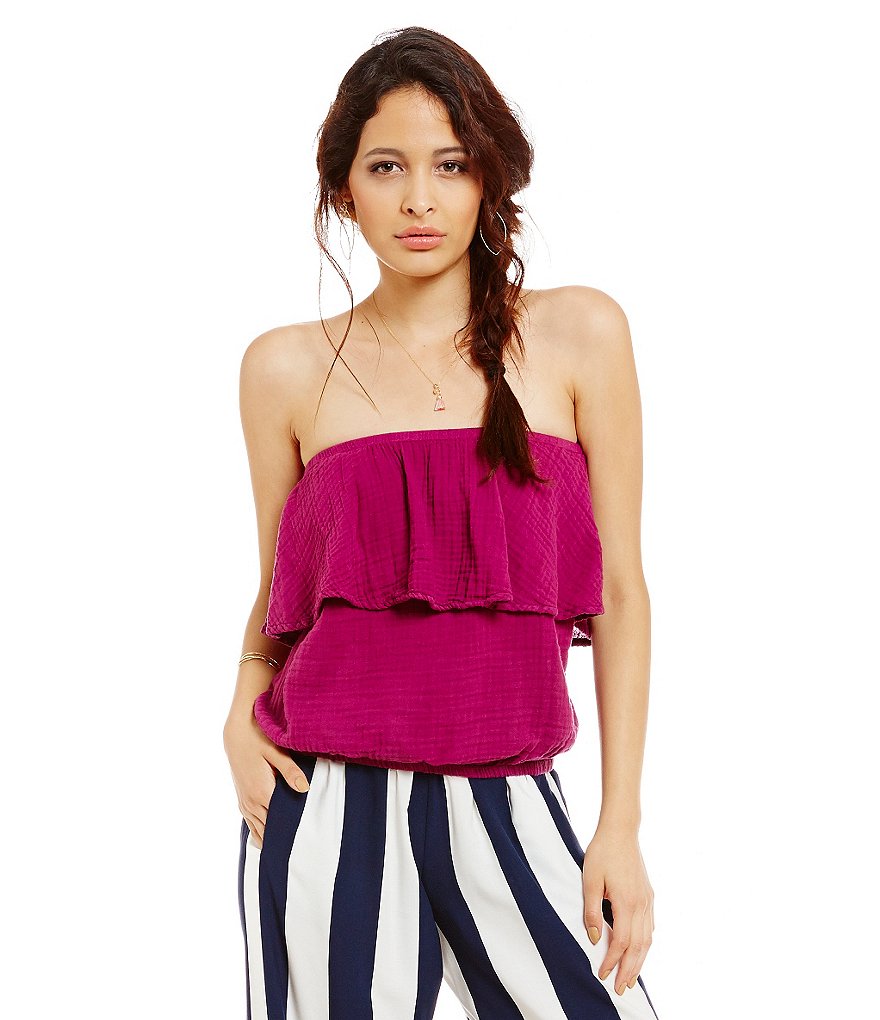 Michael Stars Blouson Tube Top