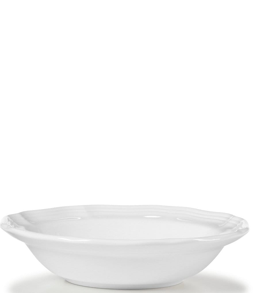 Mikasa French Countryside Rippled Baroque Stoneware Fruit Bowl