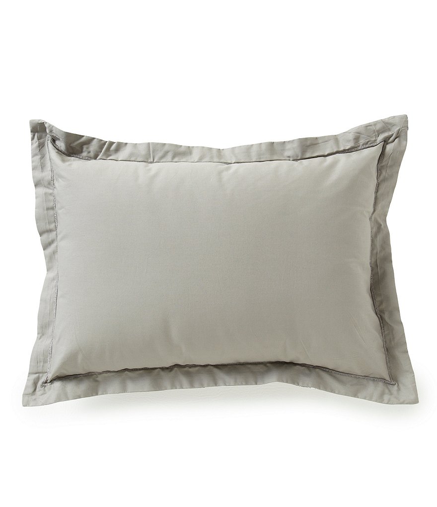 Moderne by Noble Excellence Soho Embroidered Percale Breakfast Pillow