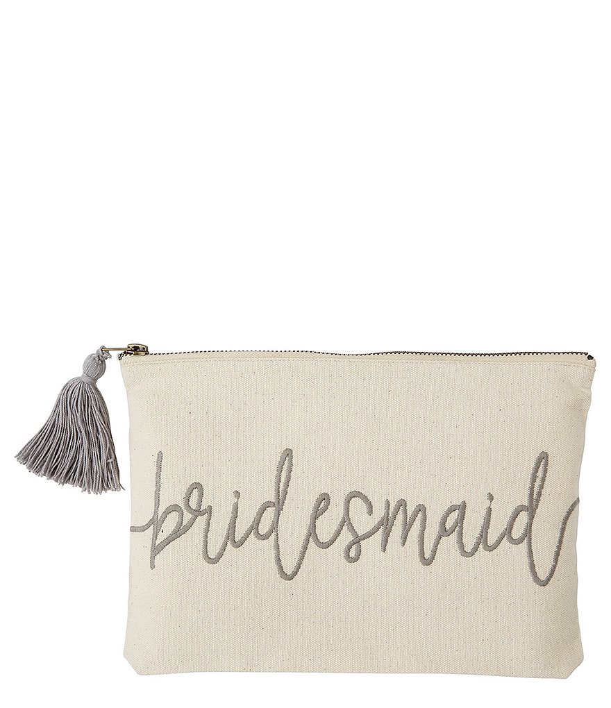 Mud Pie Bridesmaid Carry-All Pouch/Bag