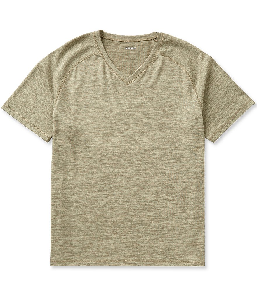 Murano Performance Short-Sleeve Slim-Fit V-Neck Tee Shirt