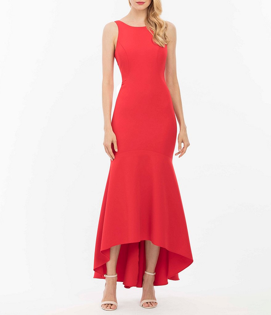 Nicole Miller New York Hi Lo Hem Gown