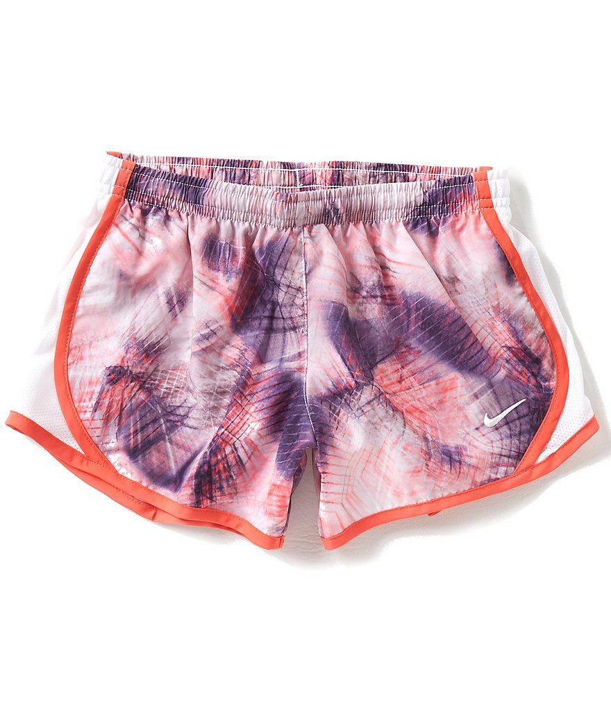 Nike Big Girls 7-16 Dri-FIT Printed Tempo Shorts