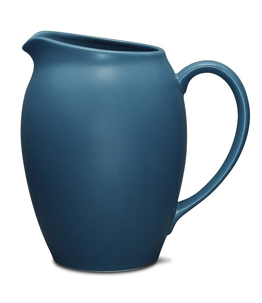 Noritake Colorwave Blue Coupe Matte Stoneware Pitcher