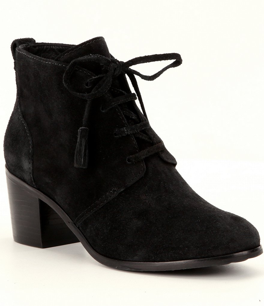 Nurture Moseley Lace Up Tassel Booties
