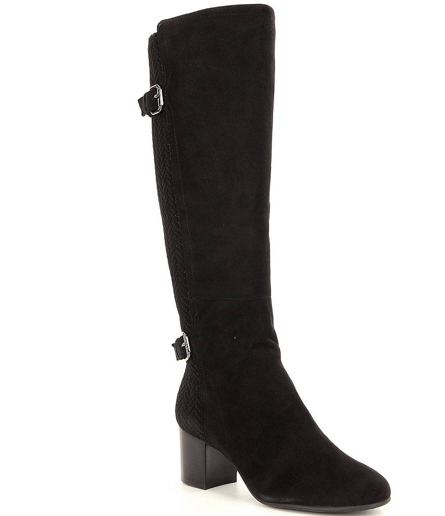 Nuture Garlyns Quilted Wide Calf Boots