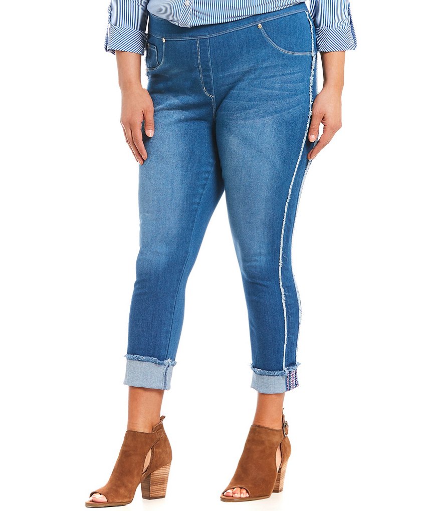 Nygard Slims Plus Luxe Denim Tuxedo Skinny Jeans