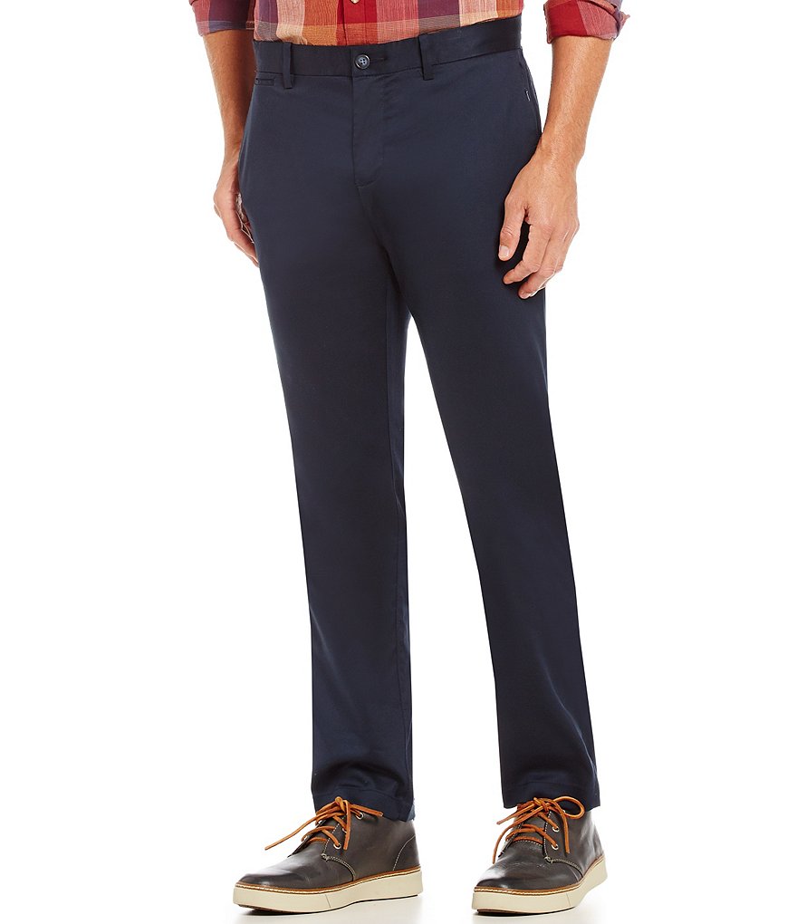Original Penguin Flat-Front Tech Pants