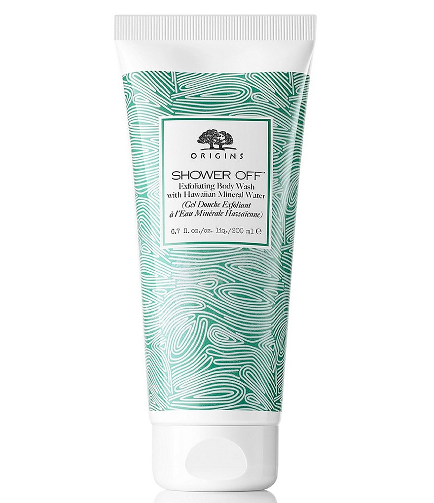 Origins Shower Off Exfoliating Body Wash with Hawaiian Mineral Water