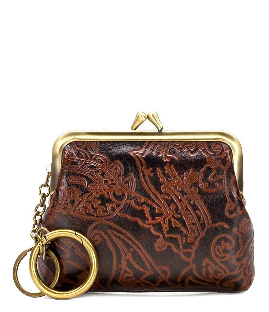Patricia Nash Burnished Tooled Lace Collection Borse Coin Case