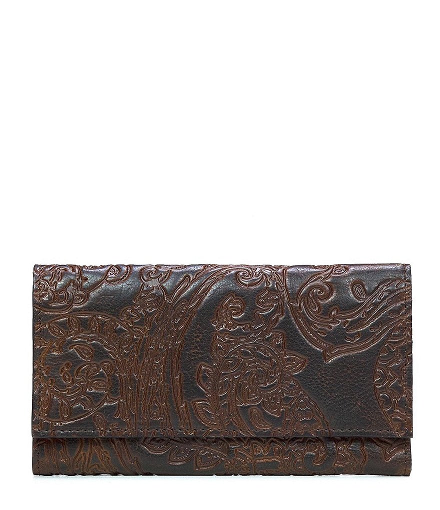 Patricia Nash Burnished Tooled Lace Collection Terresa Wallet
