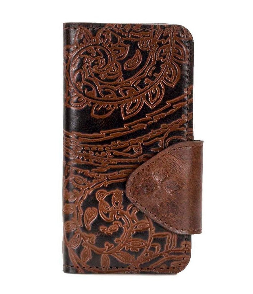 Patricia Nash Burnished Tooled Lace Collection Vara iPhone 7 Wallet