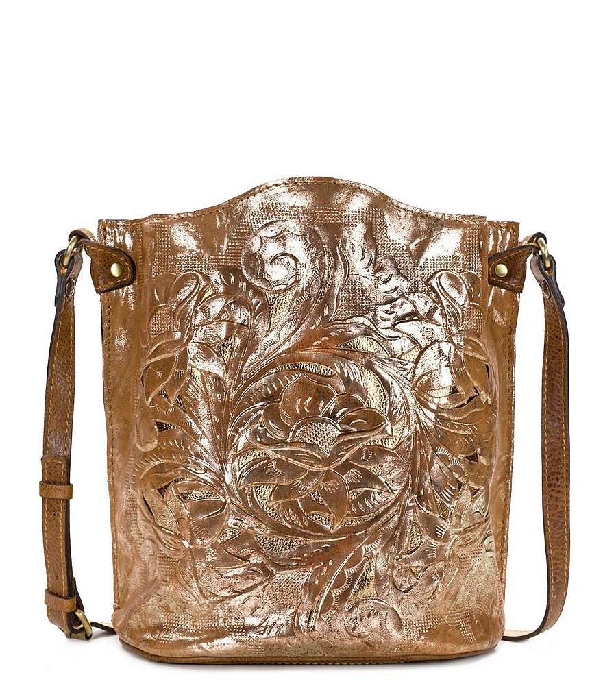 Patricia Nash Glitter Metallic Collection Lavello Bucket Bag