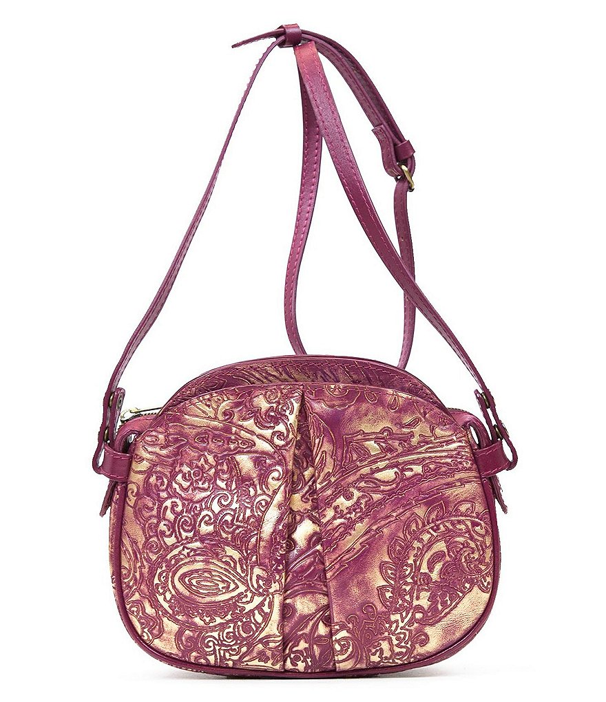 Patricia Nash Metallic Overdye Collection Chania Cross-Body Bag