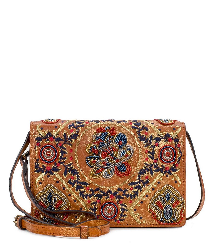 Patricia Nash Provencal Escape Beaded Collection Lanza Convertible Cross-Body Bag