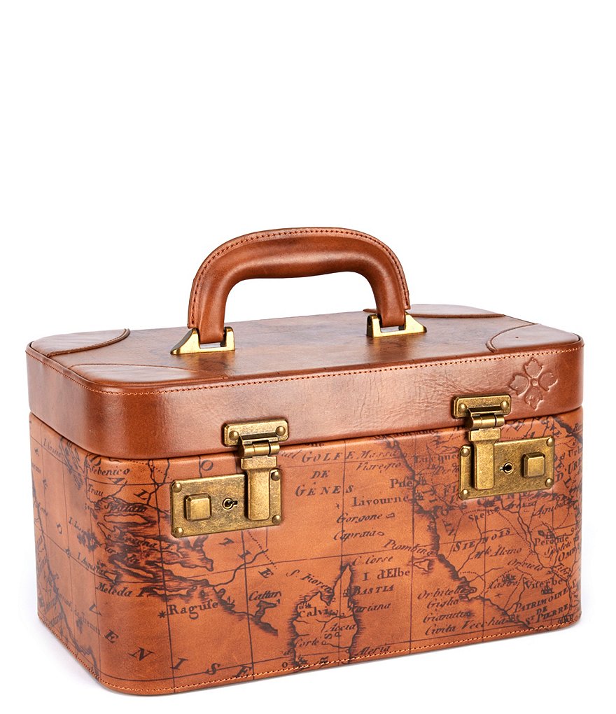 Patricia Nash Signature Map Collection Paradiso Train Case