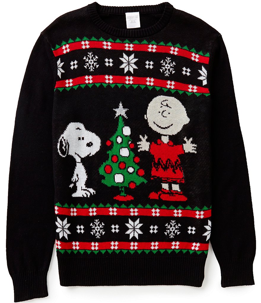 Peanut´s Charlie Brown and Snoopy Light Up Christmas Sweater