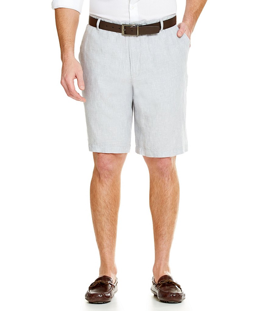 Perry Ellis Linen Drawstring Shorts