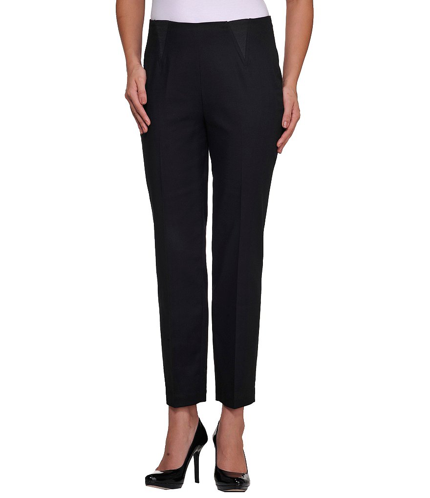 Peter Nygard Petite Leslie Pull-On Ankle Pants