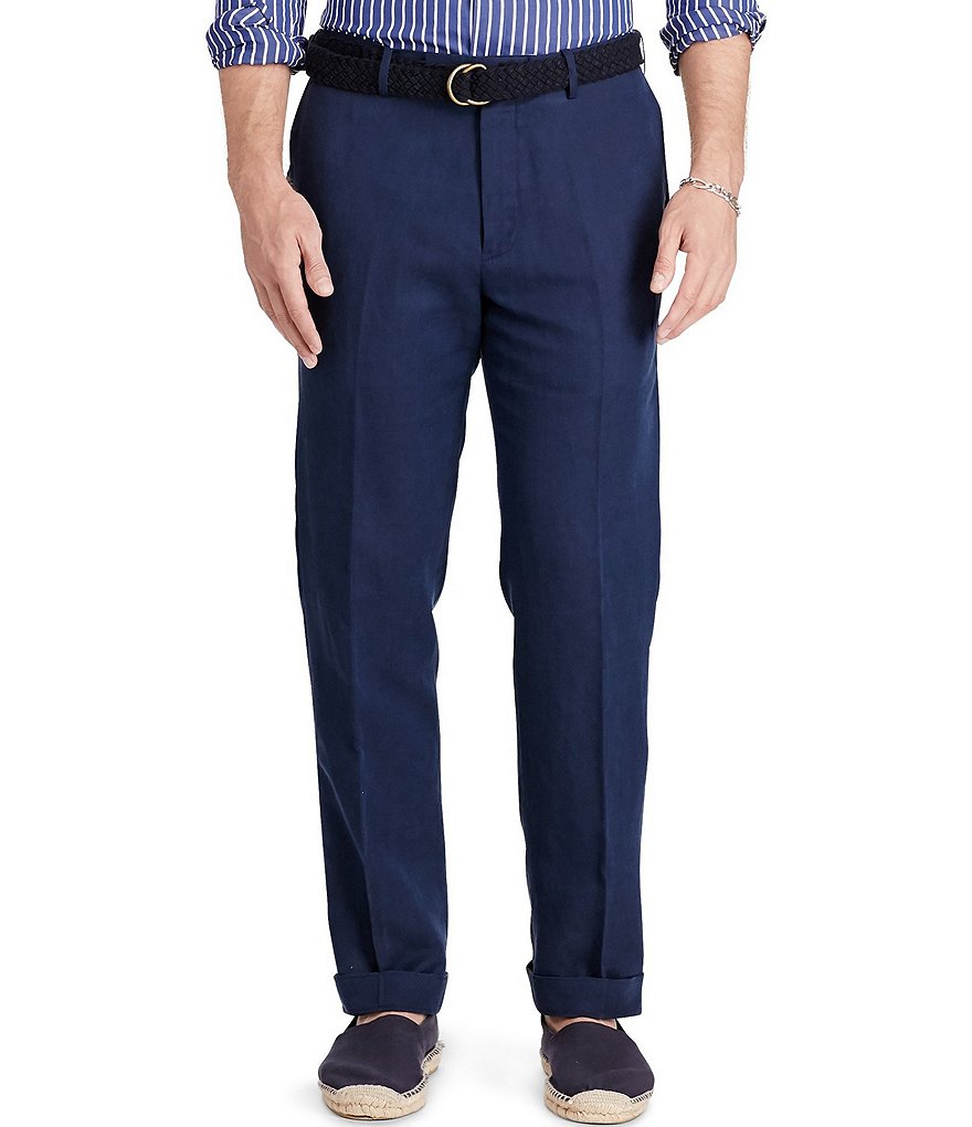 Polo Ralph Lauren Big & Tall Classic-Fit Linen-Blend Chino Pants