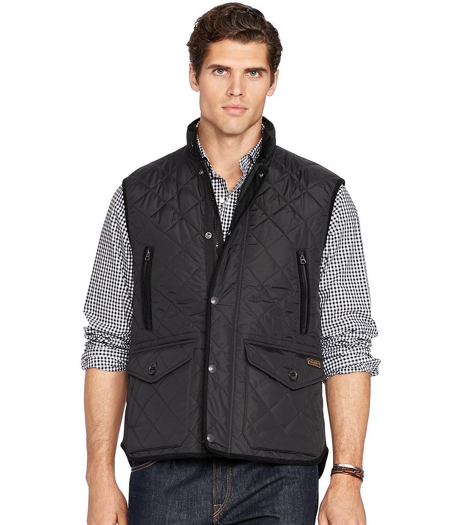 Polo Ralph Lauren Big & Tall Diamond-Quilted Vest