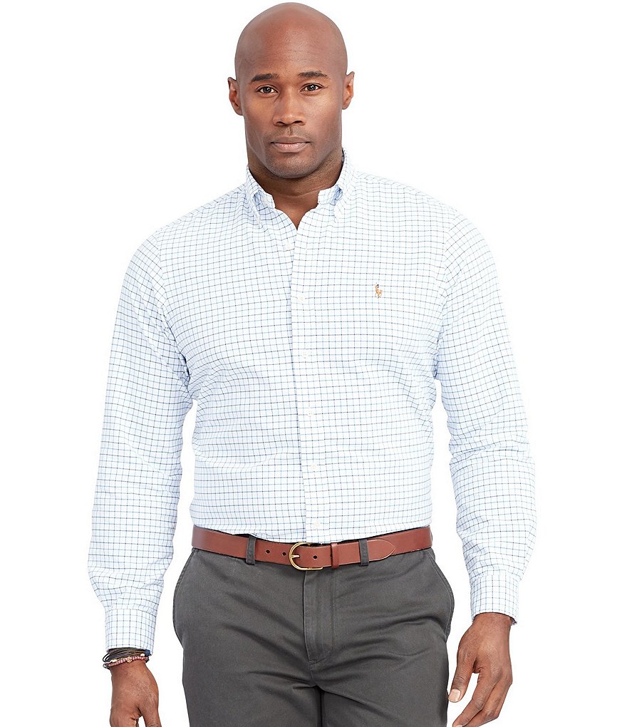 Polo Ralph Lauren Big & Tall Tattersall Oxford Shirt