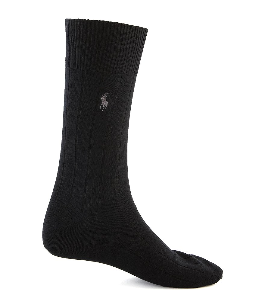 Polo Ralph Lauren Combed Cotton Dress Socks 3-Pack
