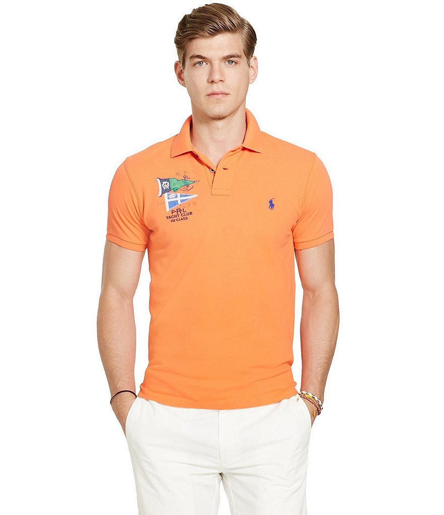 Polo Ralph Lauren Crest Short-Sleeve Solid Polo Shirt