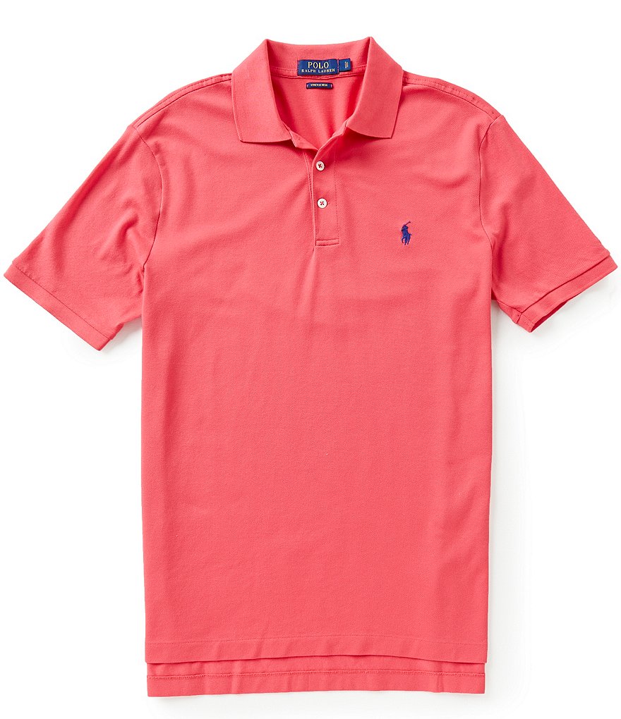 Polo Ralph Lauren Custom-Fit Stretch Mesh Short-Sleeve Polo Shirt