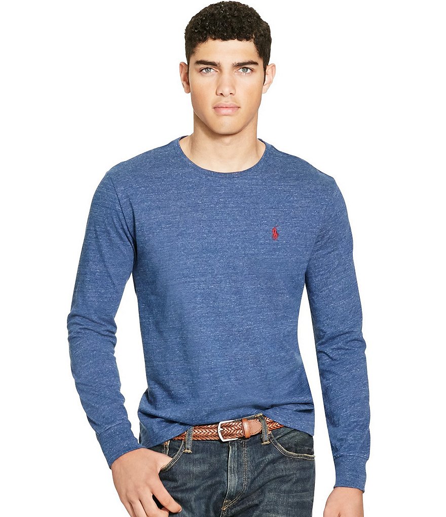 Polo Ralph Lauren Jersey Crewneck Long-Sleeve Tee
