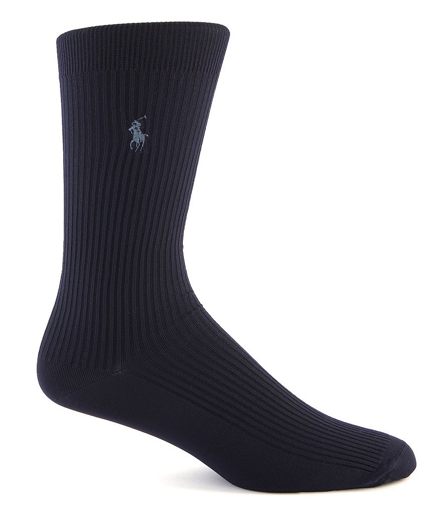 Polo Ralph Lauren Microfiber Dress Socks 3-Pack