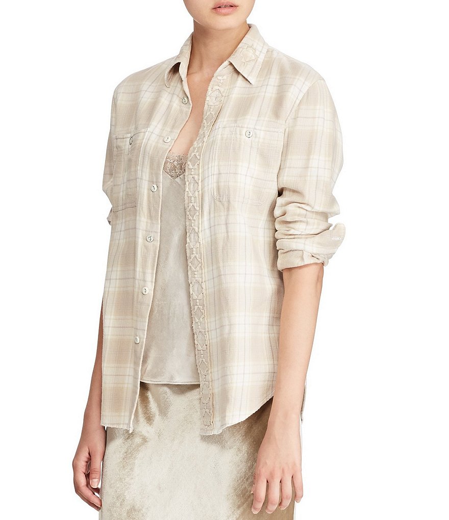 Polo Ralph Lauren Relaxed Fit Plaid Twill Shirt