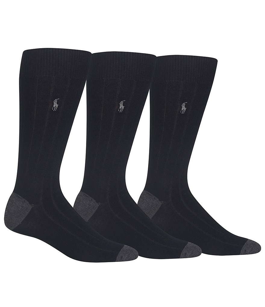 Polo Ralph Lauren Soft Touch Dress Socks 3-Pack