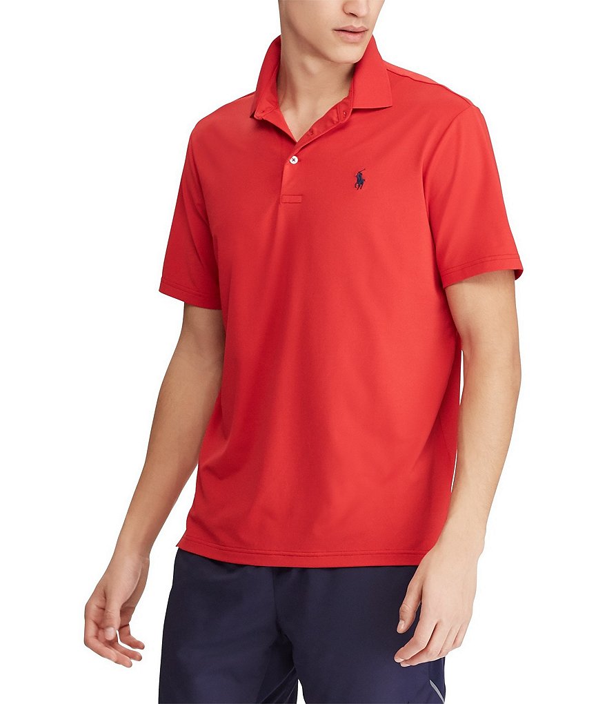 Polo Ralph Lauren Solid Short-Sleeve Performance Polo Shirt