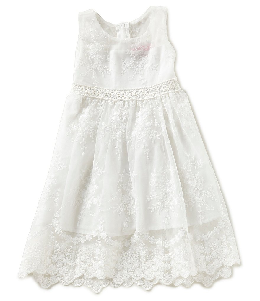 Popatu Little Girls 2-6 Lace Dress
