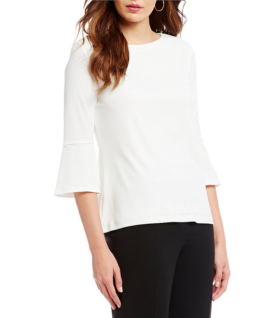Preston & York Farley Bell Sleeve Knit Top