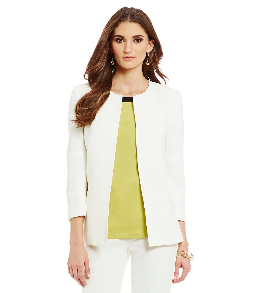 Preston & York Jennifer Stretch Crepe Suiting Jacket