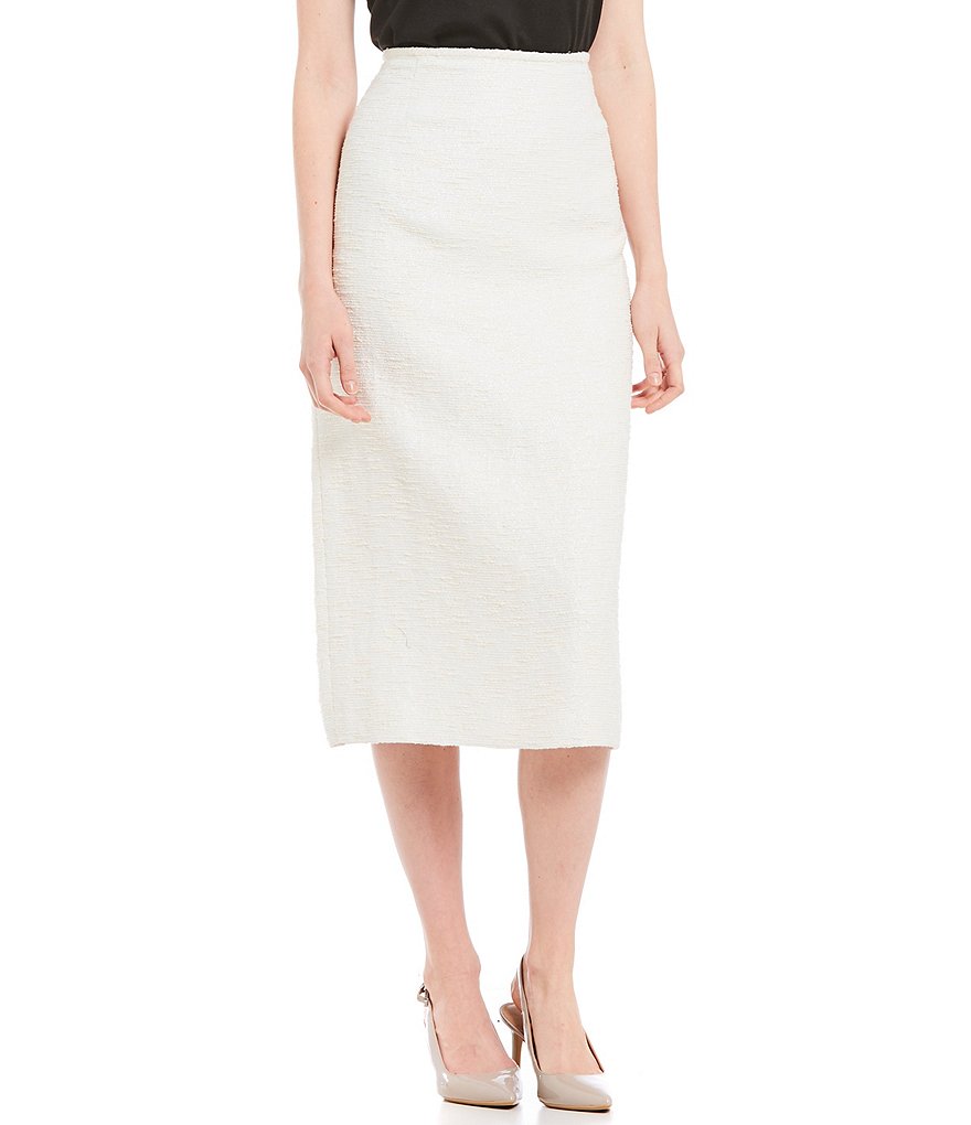Preston & York Taylor Metallic Pencil Skirt