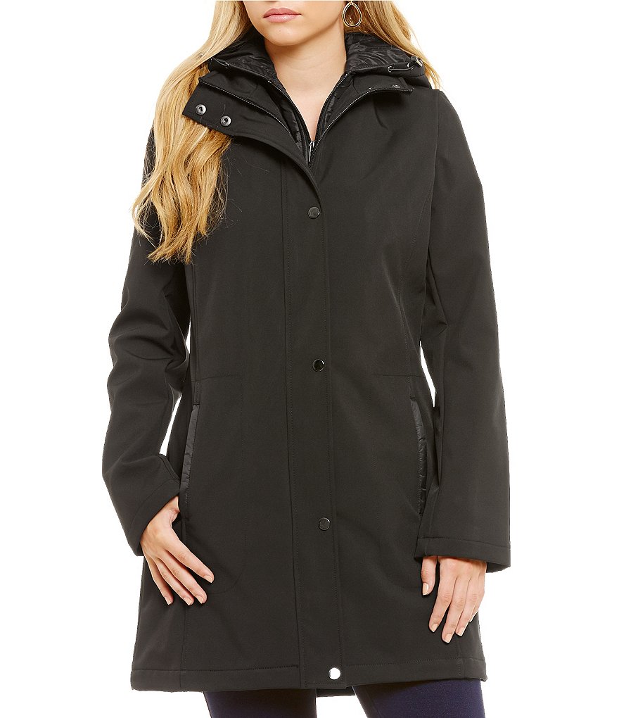 Preston and York Soft Shell Stand Collar Jacket With Bibb