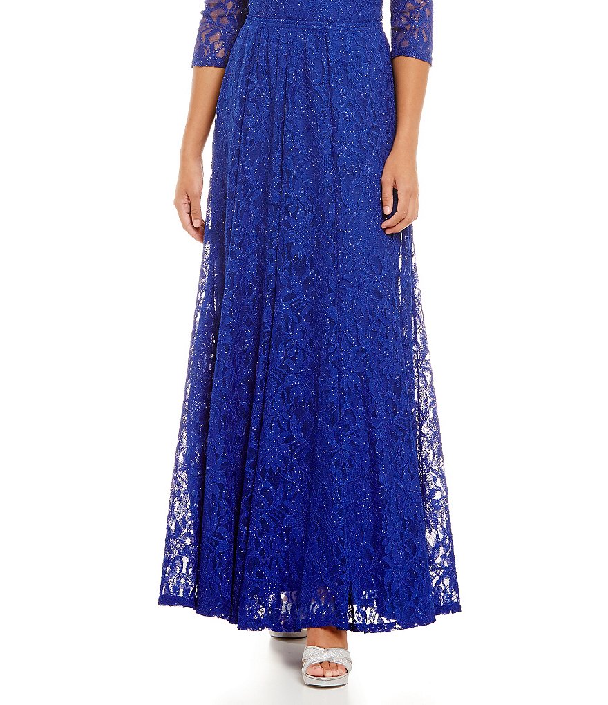 R & M Richards Long Lace Skirt