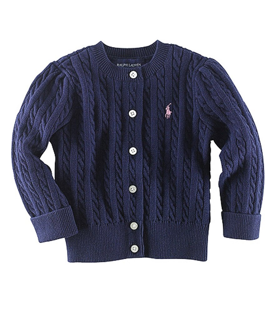 Ralph Lauren Childrenswear Baby Girls Cardigan Sweater